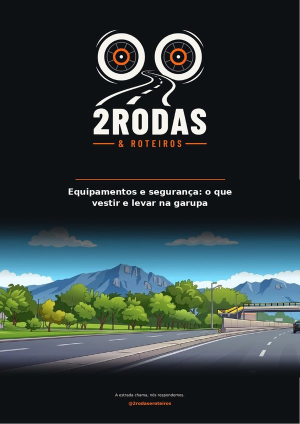 Capa do ebook Equipamentos e segurança